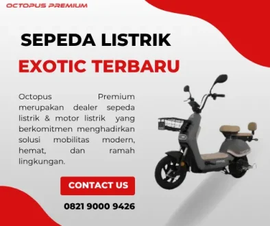 Sepeda Listrik Exotic Terbaru